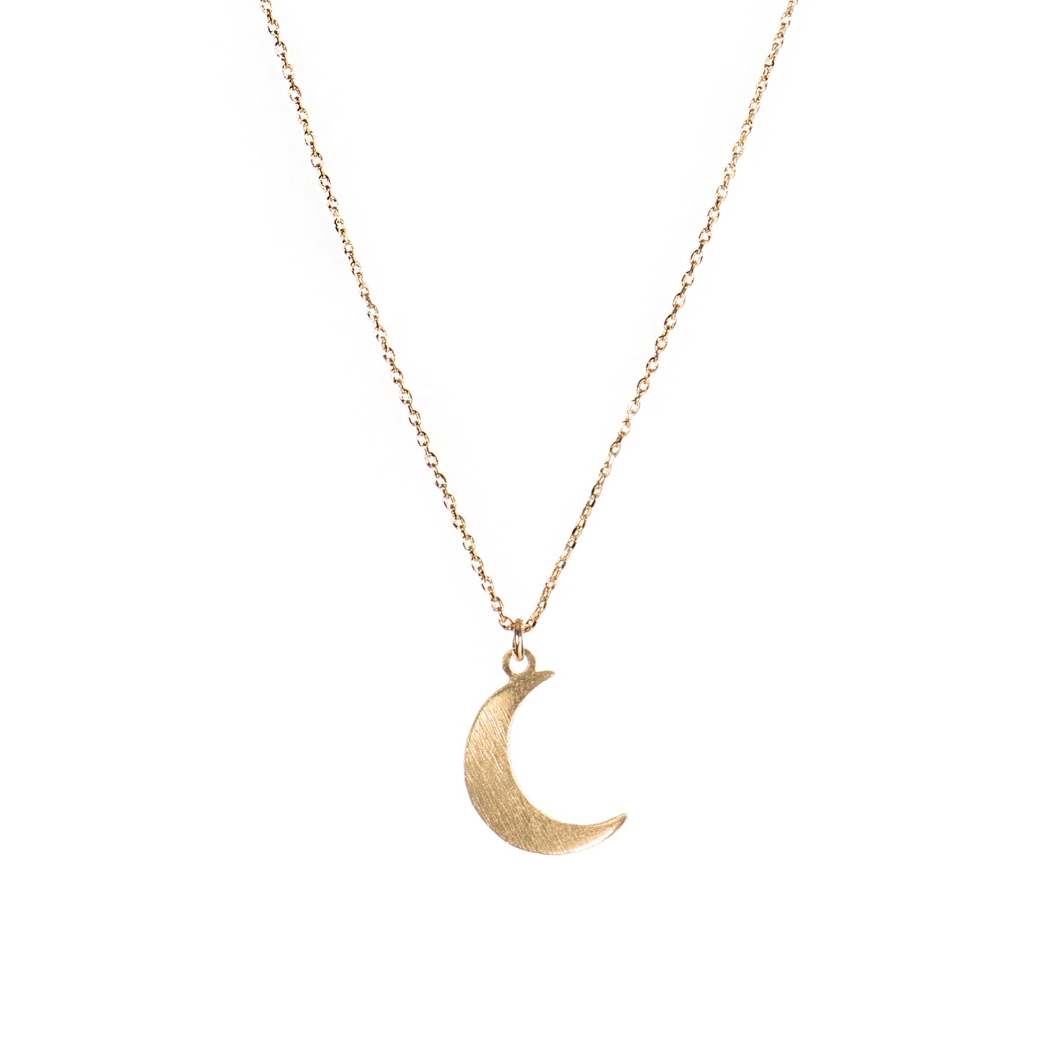 Collier lune GINA