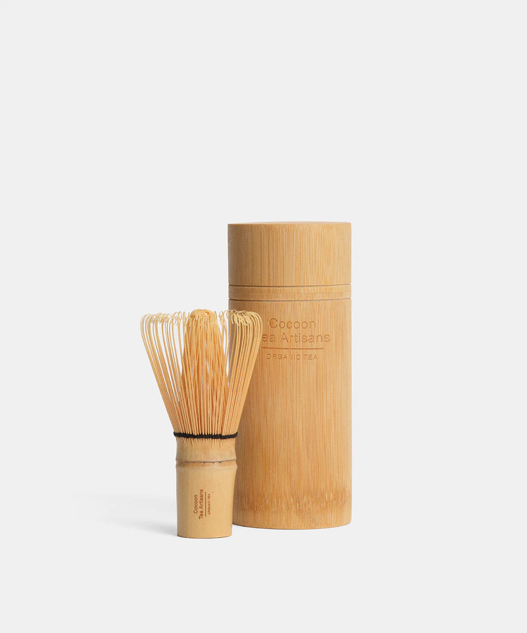 Matcha Besen mit Bambusbehälter