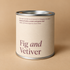 Lovat Press Duftkerze Feige und Vetiver
