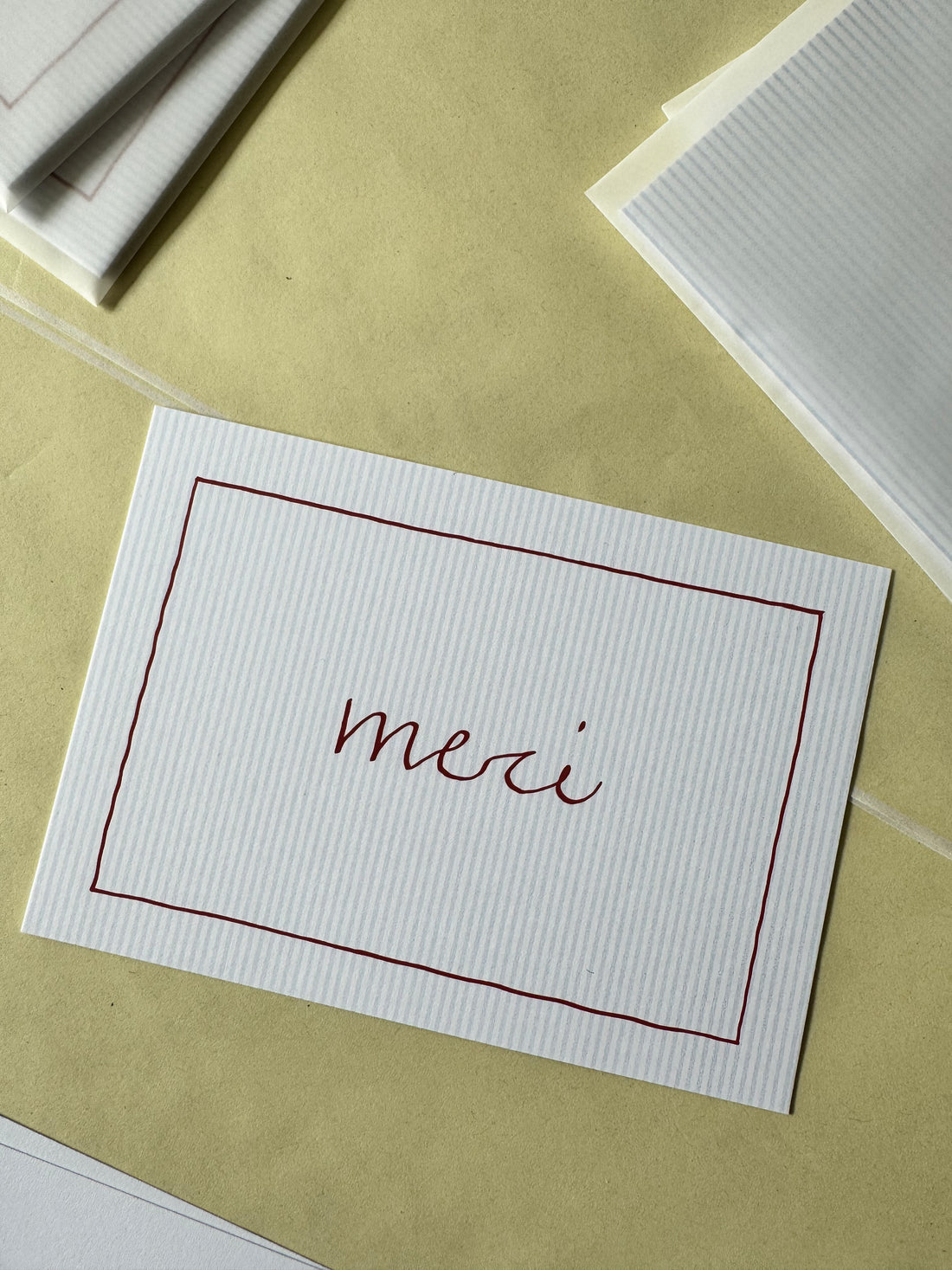 Postcard Merci