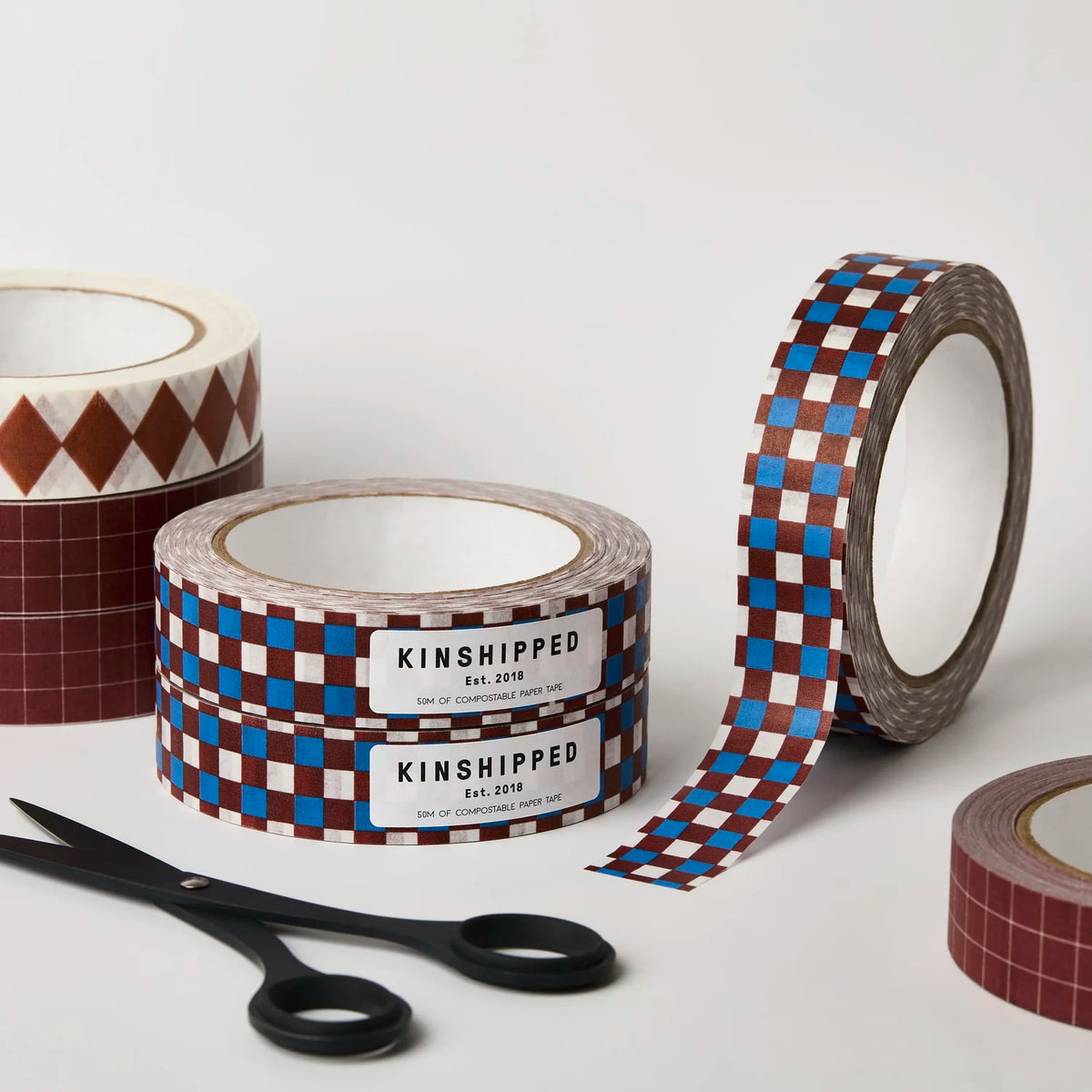 Kinshipped plastikfreies Klebeband
