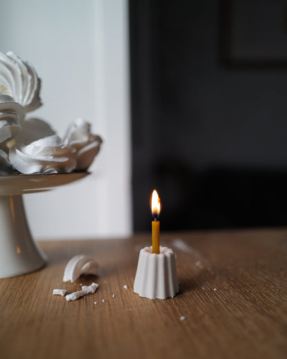 Porcelain candlestick