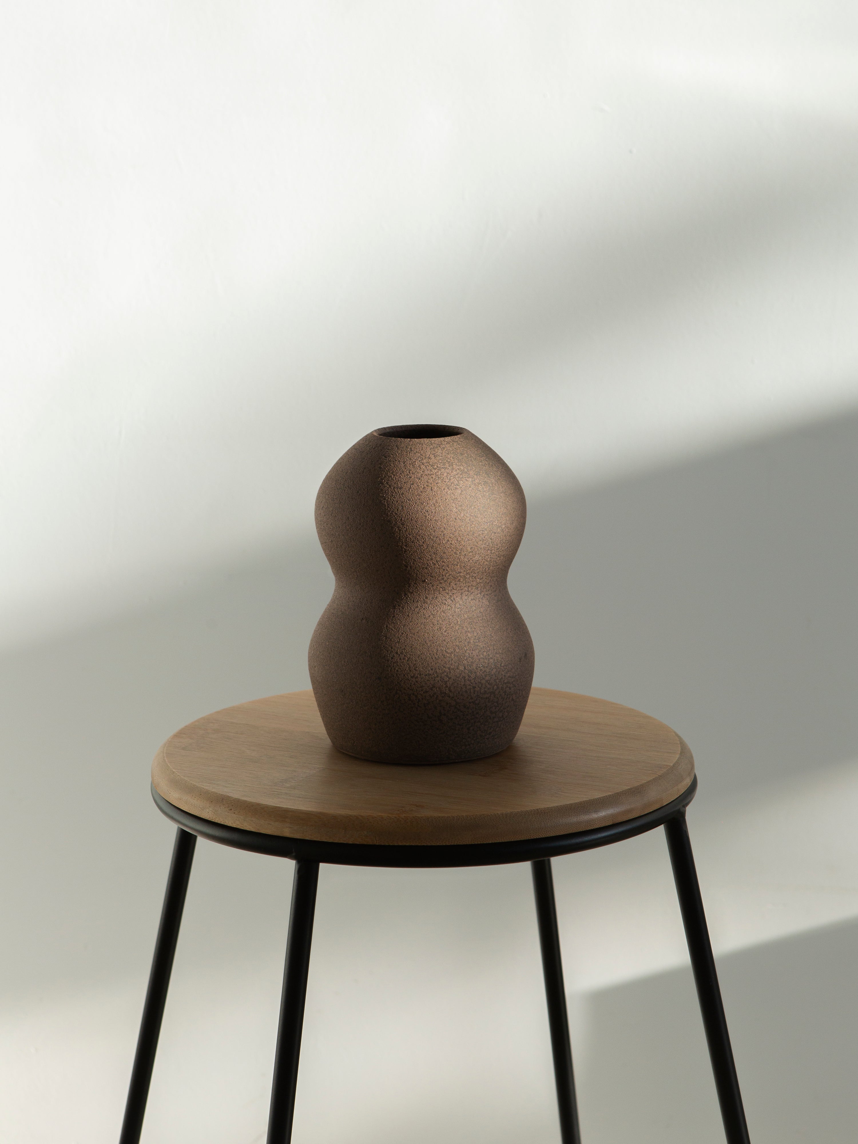 Vase Palus - braun
