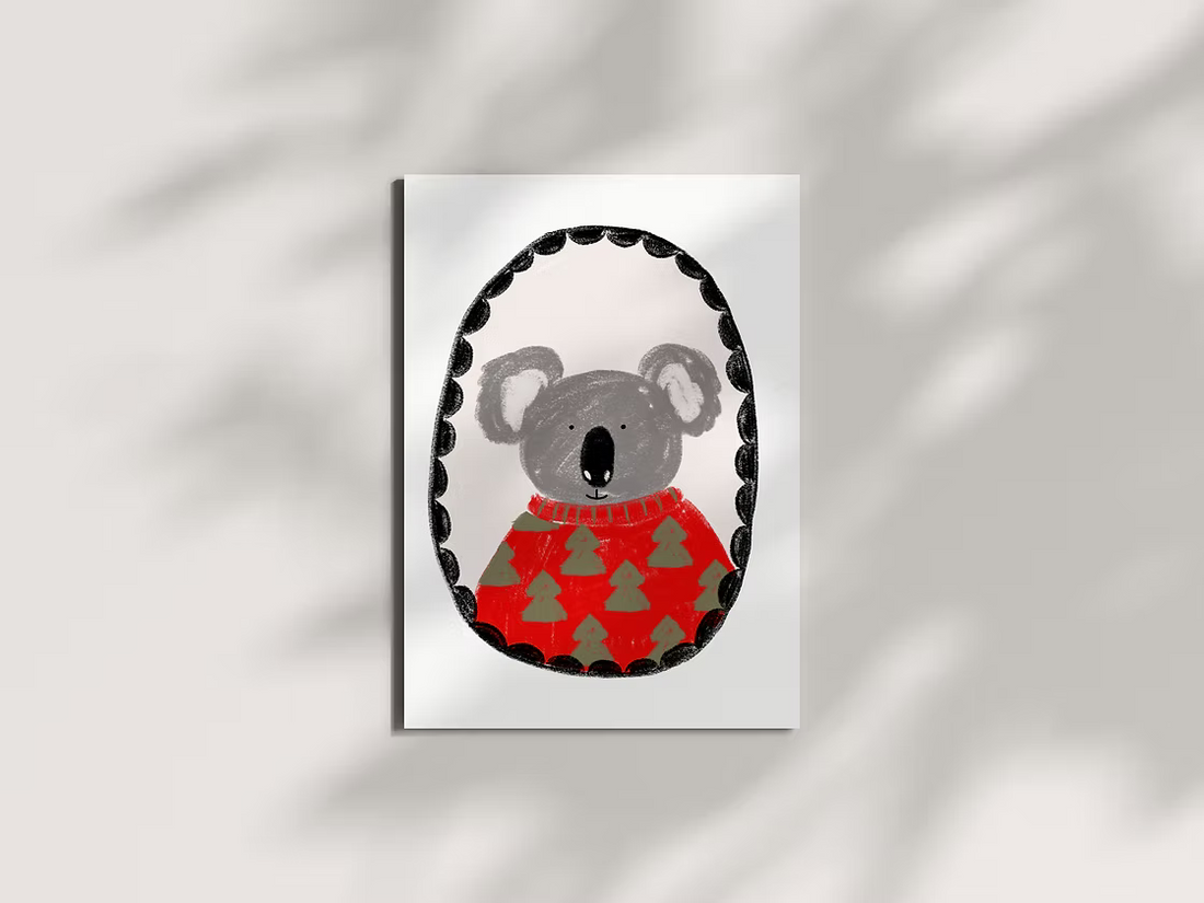 Postkarte aussie