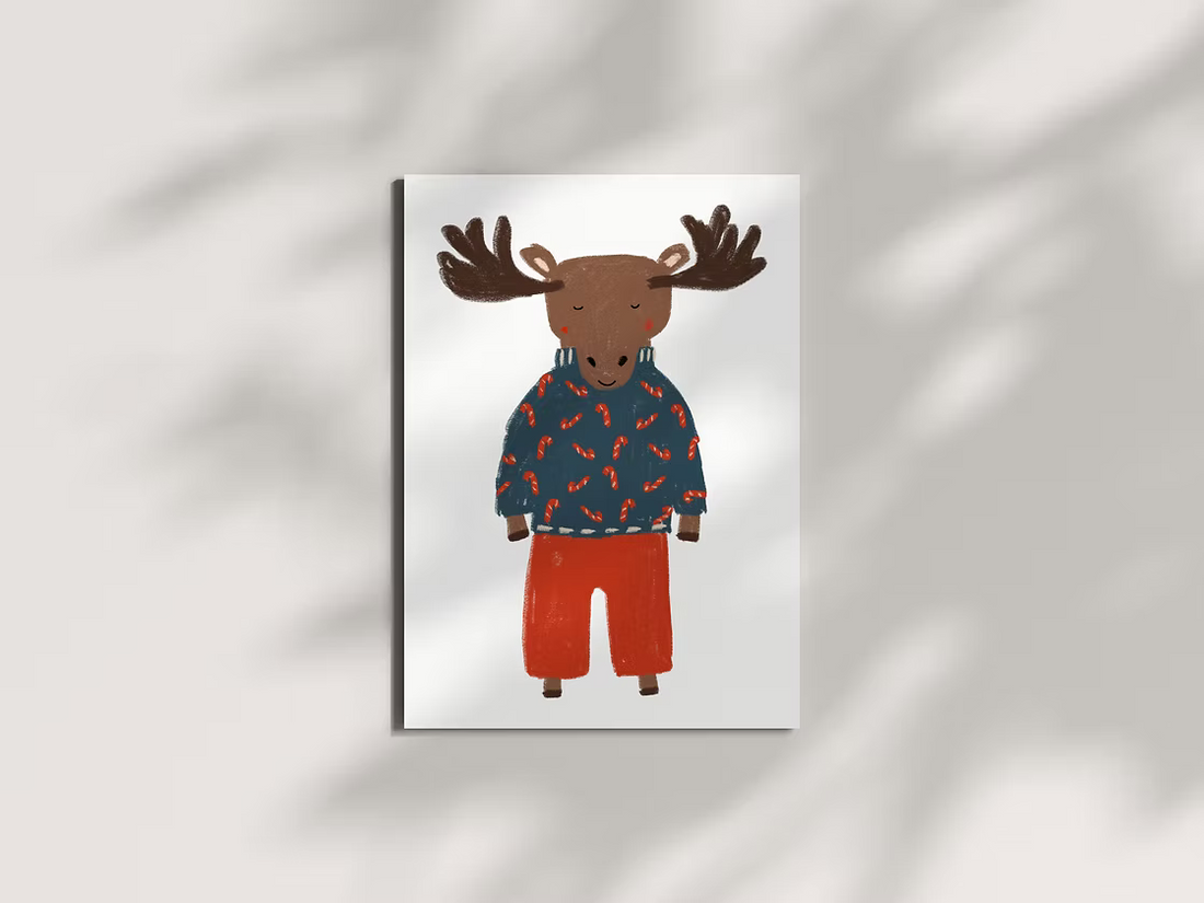 Postkarte olav
