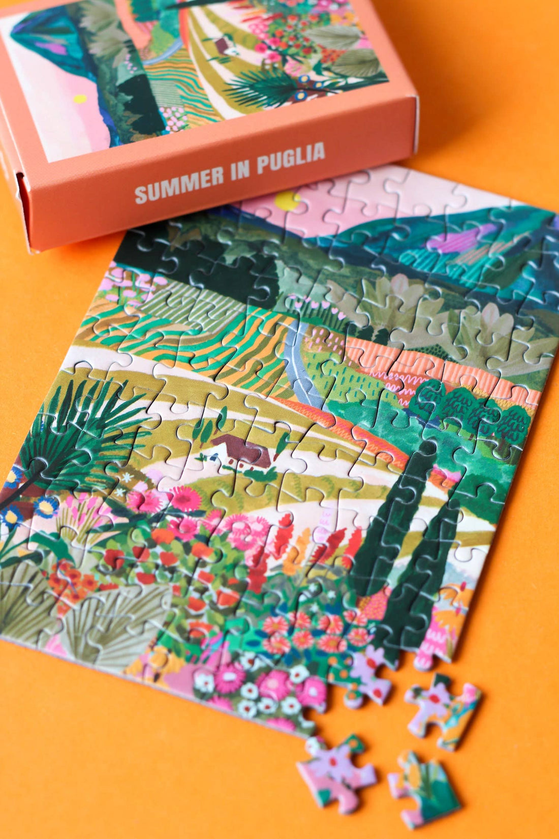 Piecely Puzzle Mini-Puzzle Summer in Puglia