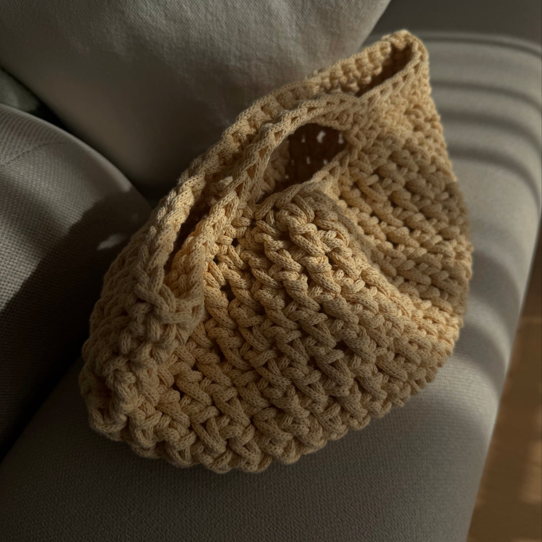 Petit Beurre - sac au crochet