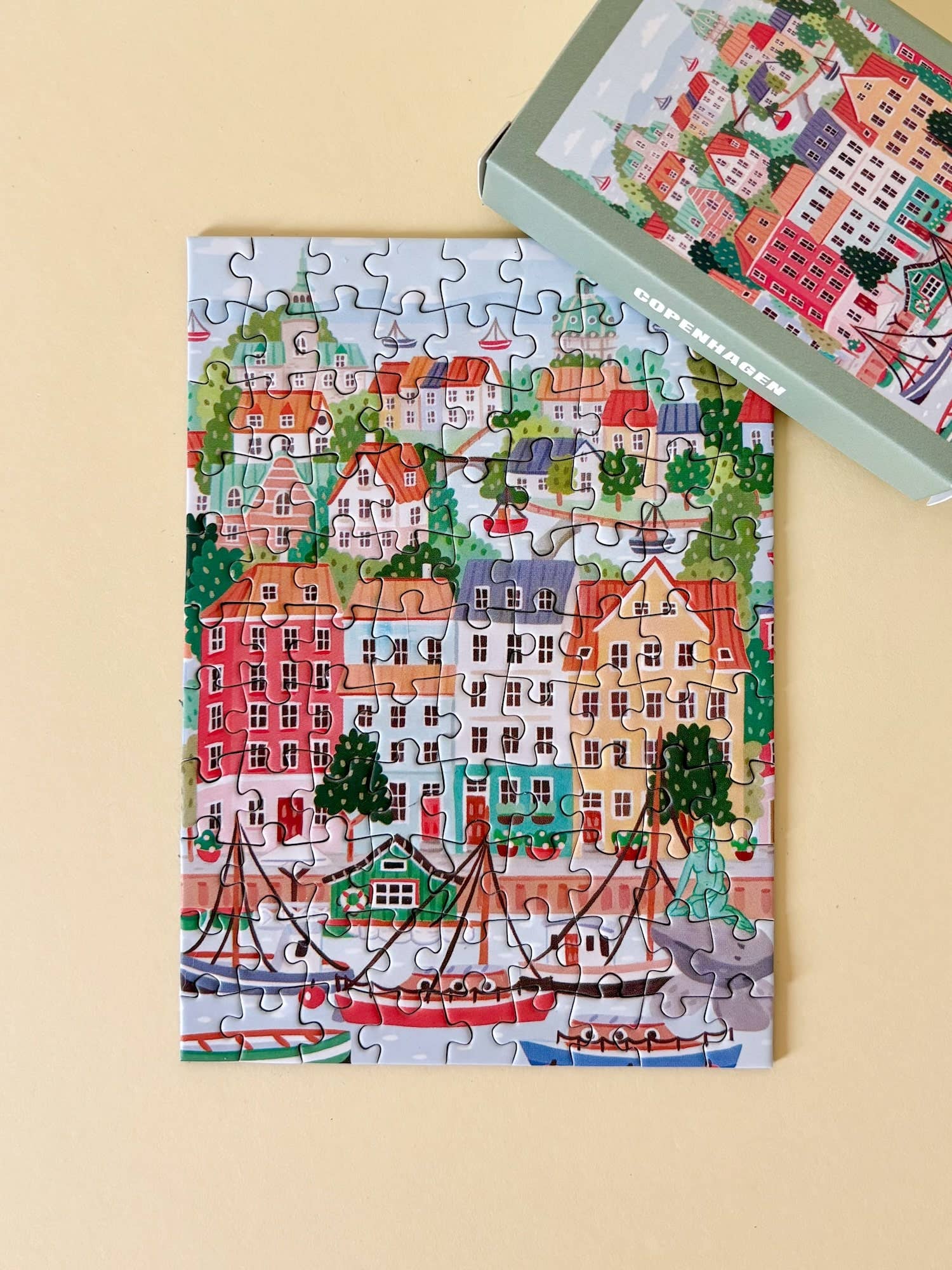 Piecely Puzzle Mini-Puzzle Copenhagen