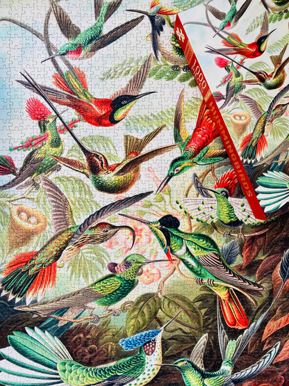 Kolibris 1000-teiliges Vintage-Puzzle