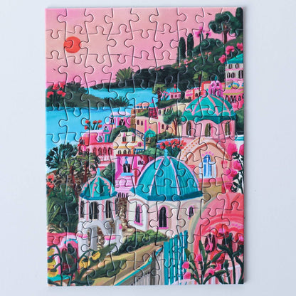 Piecely Puzzles Santorini Sun