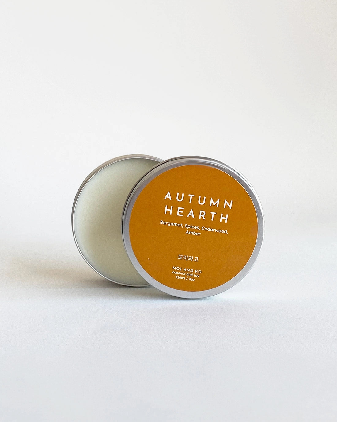 Tin candle - Autumn Hearth