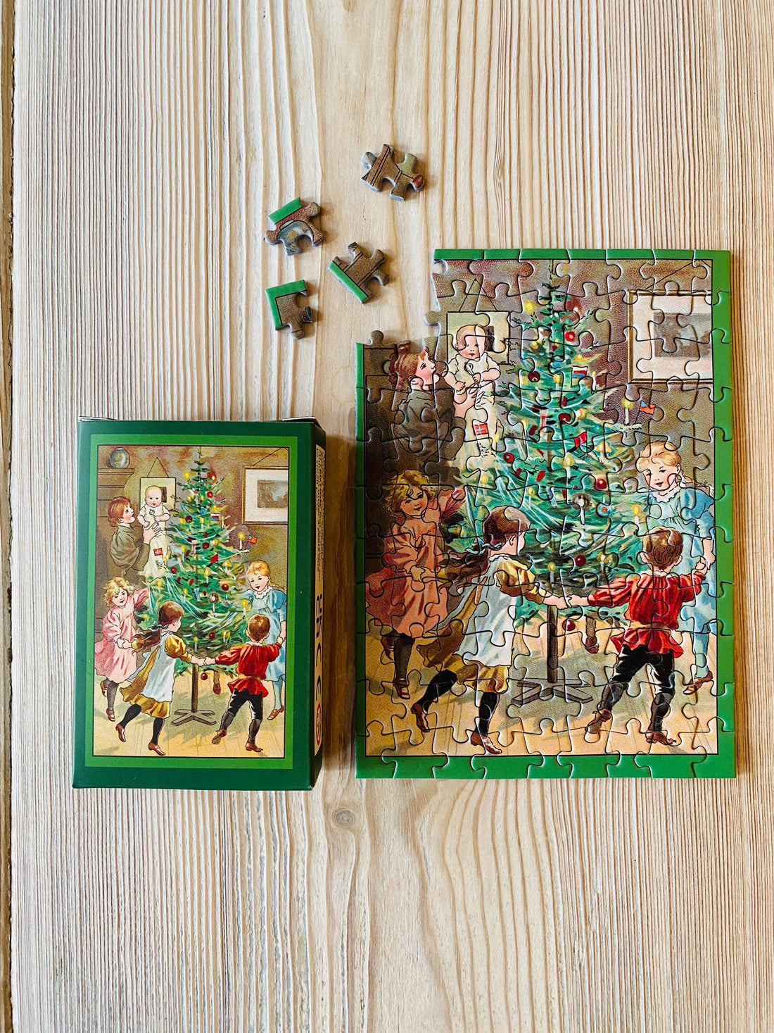 Piecely Puzzle - Mini-Puzzle Rund um den Weihnachtsbaum