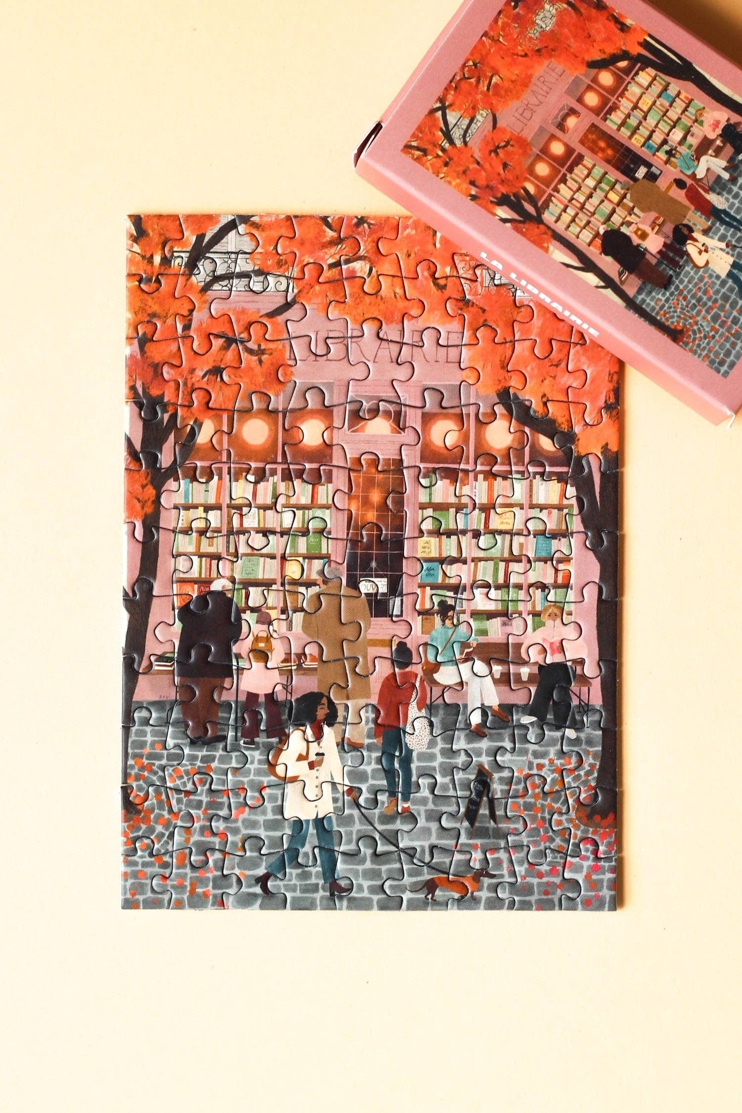 Piecely Puzzles Mini Puzzle La Librairie