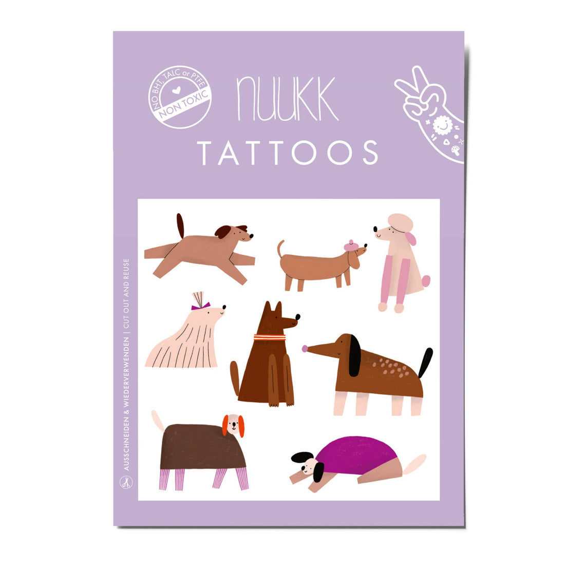 Nuukk Bio Tattoo Hunde