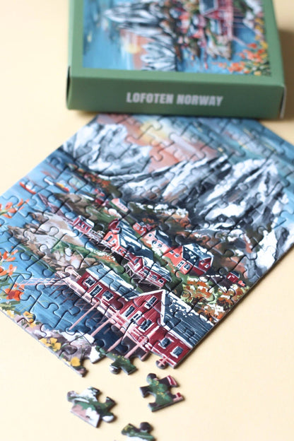 Piecely Puzzles Mini Puzzle Lofoten Norway