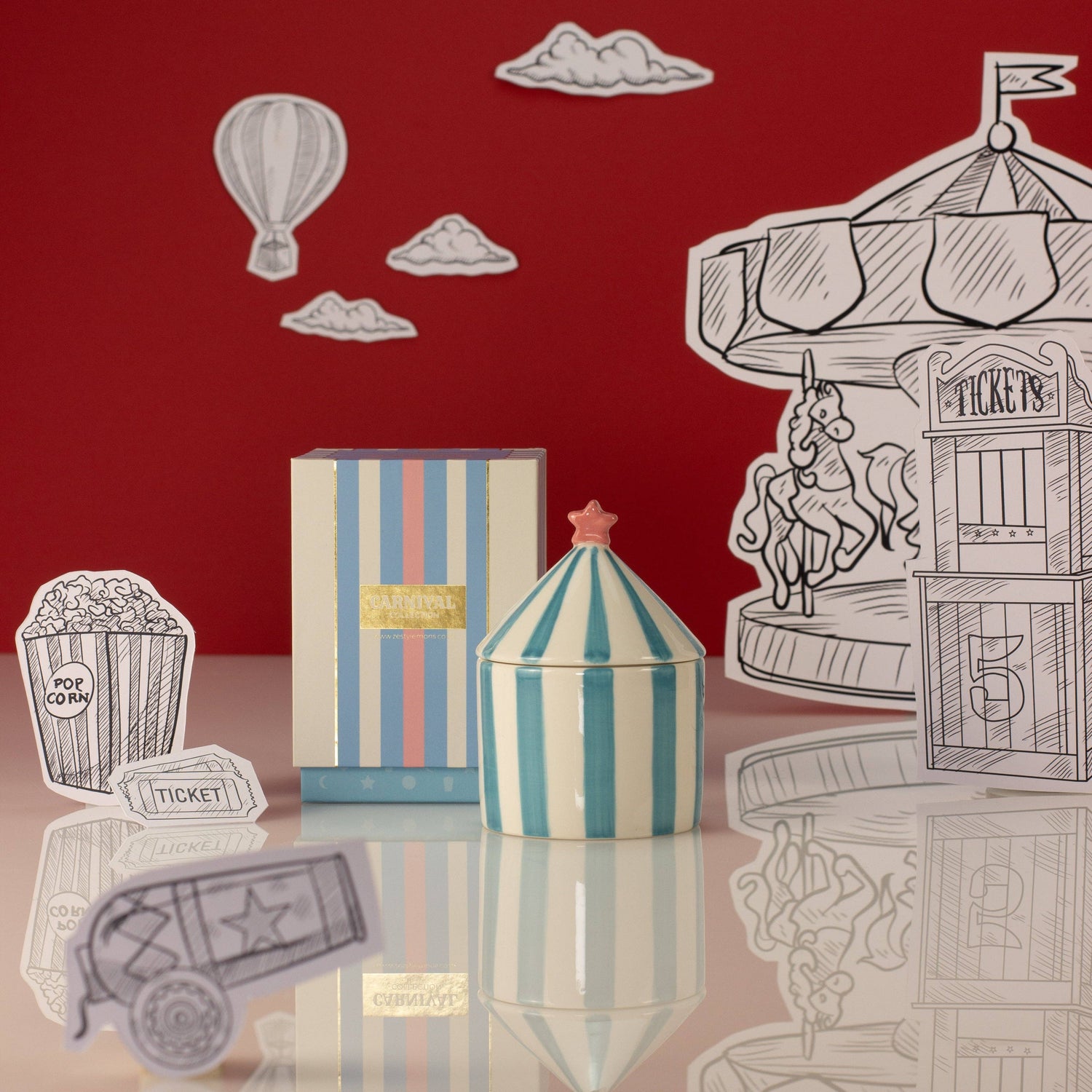 Zesty Lemons Trade - Zirkus Kerze