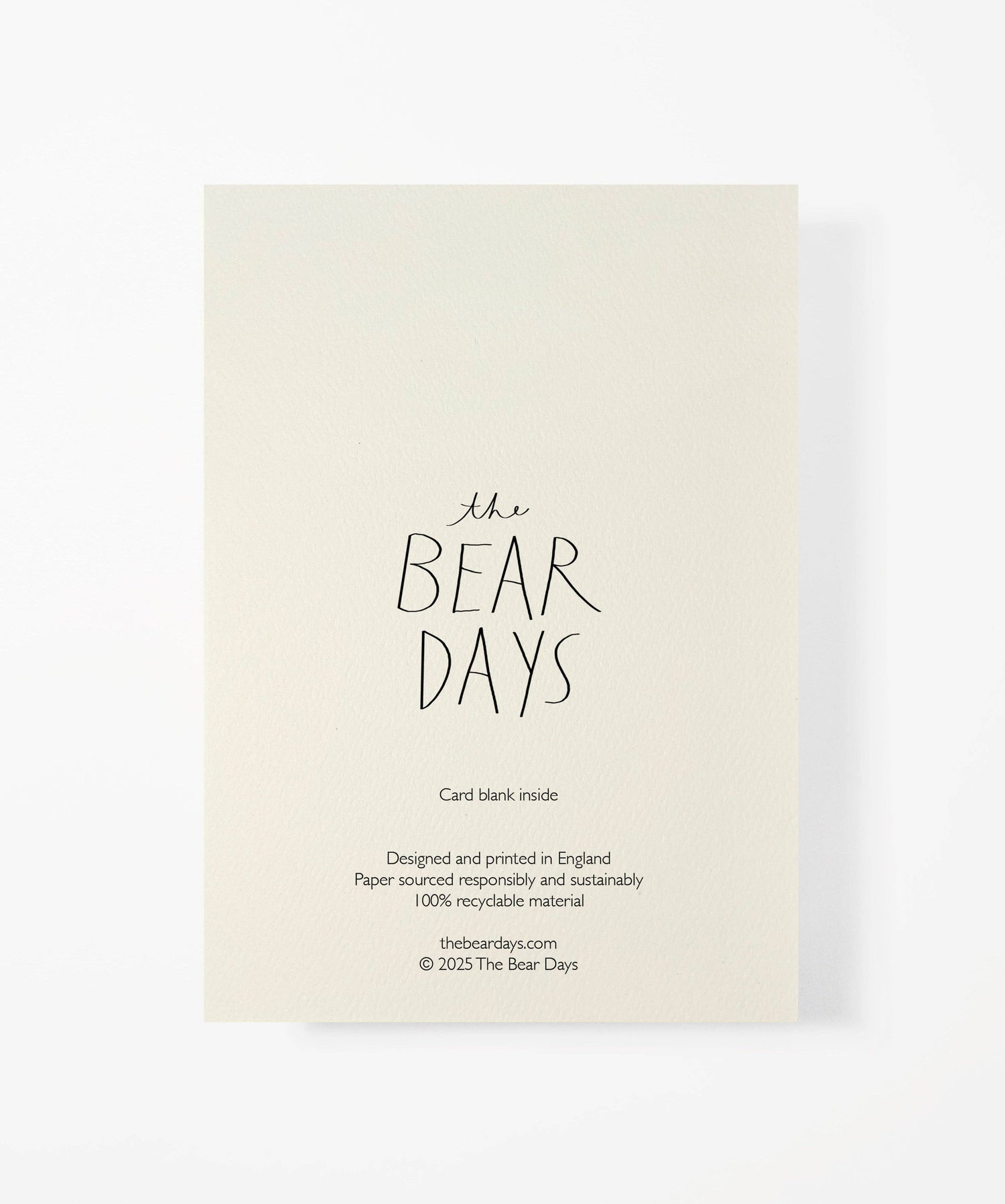 The Bear Days - Karte Happy new home