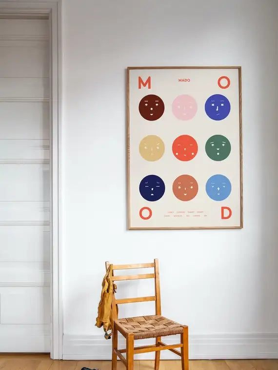 Nine Moods Poster Paper Collective