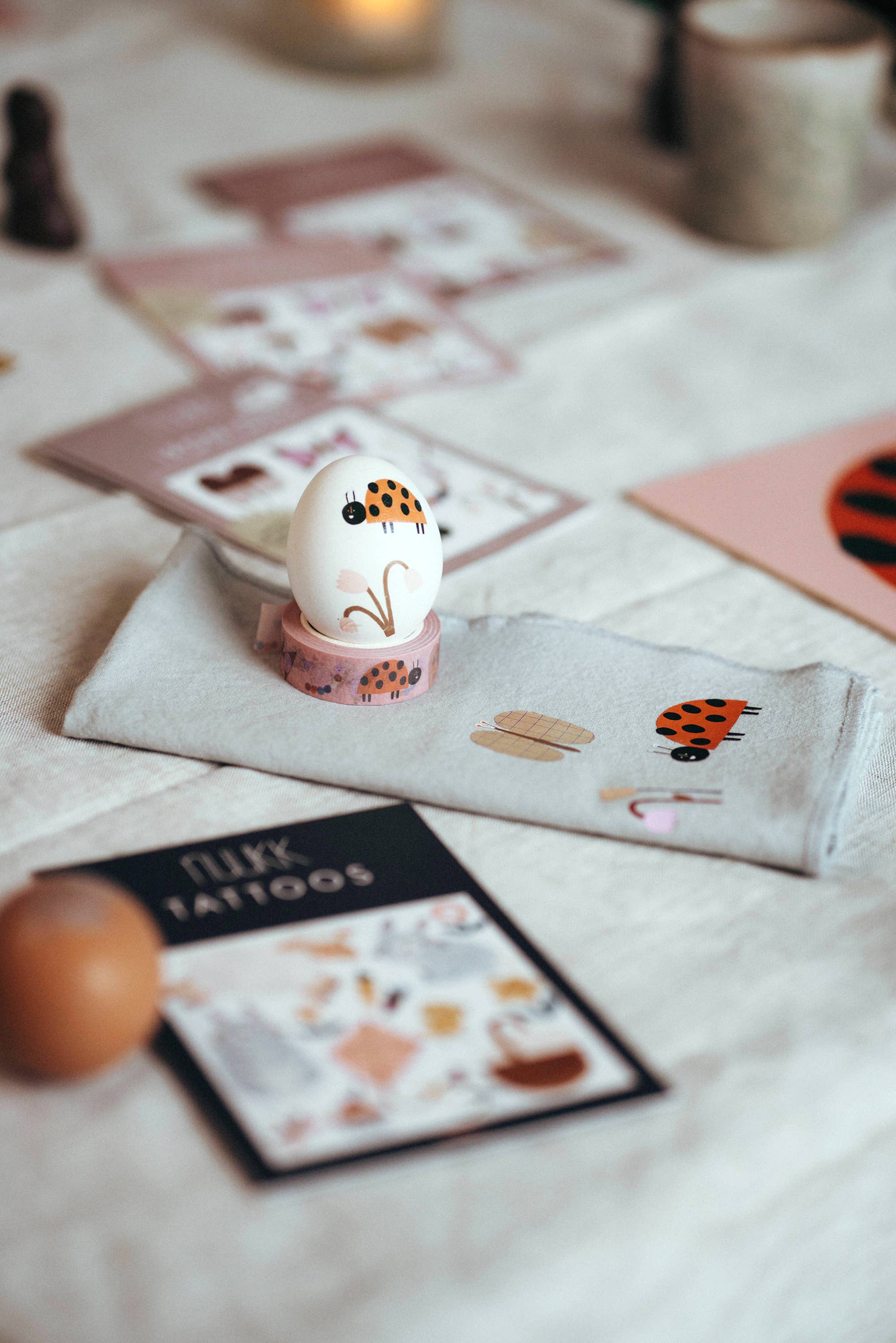 Nuukk Bio Tattoo Marienkäfer