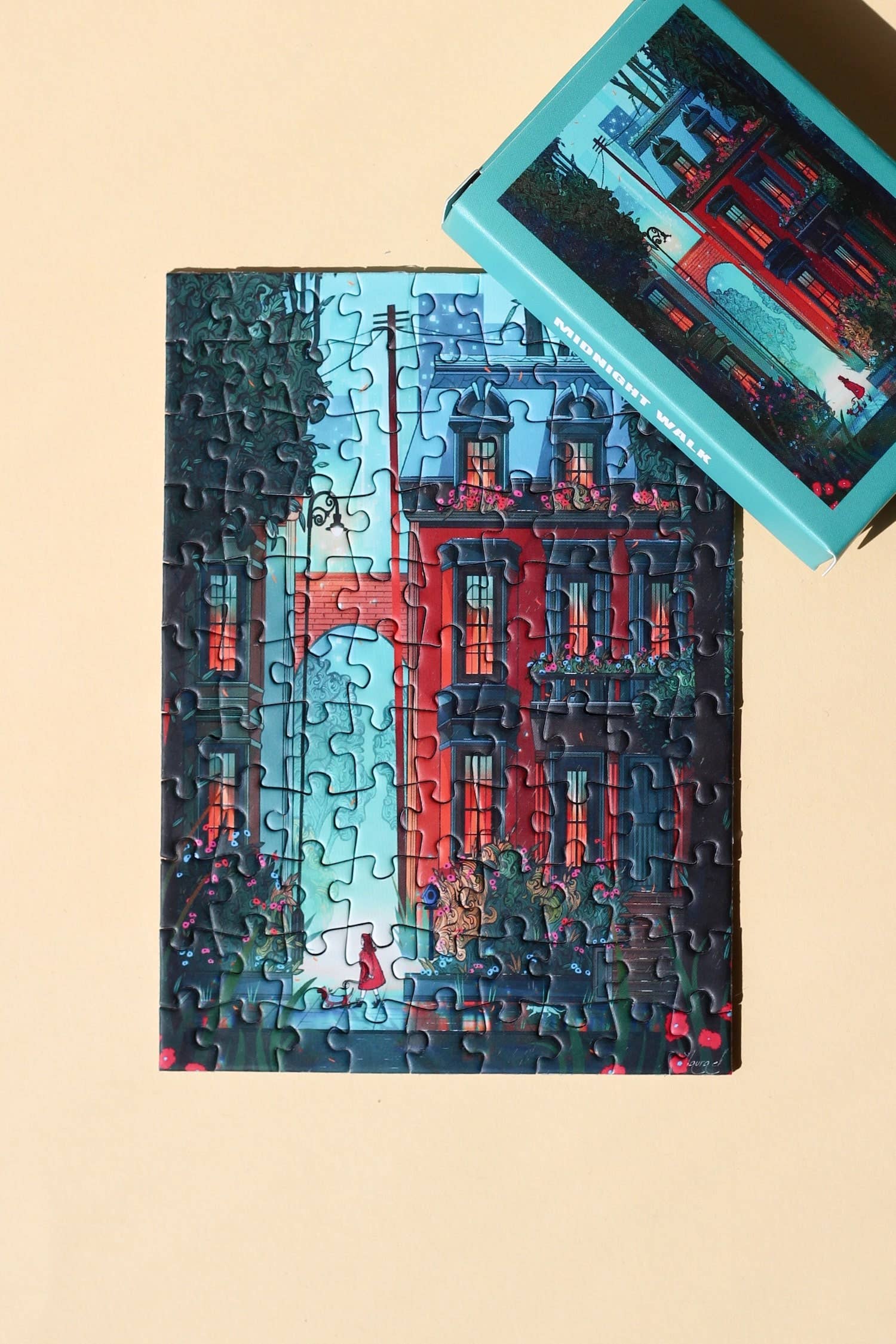 Piecely Puzzles Mini Puzzle Midnight Walk