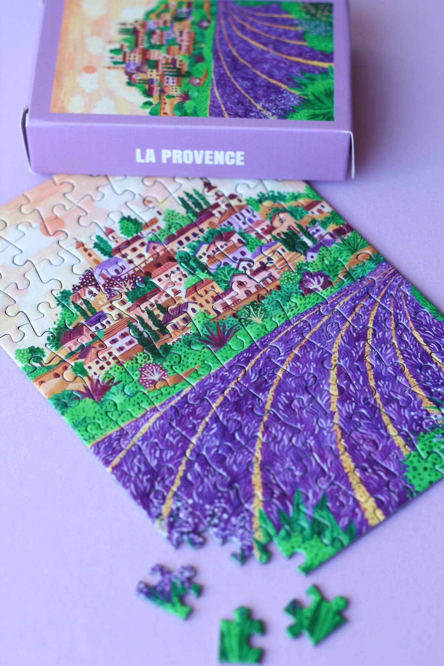 Piecely Puzzle Mini-Puzzle La Provence