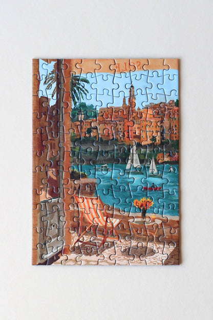 Piecely Puzzle Mini-Puzzle Menton