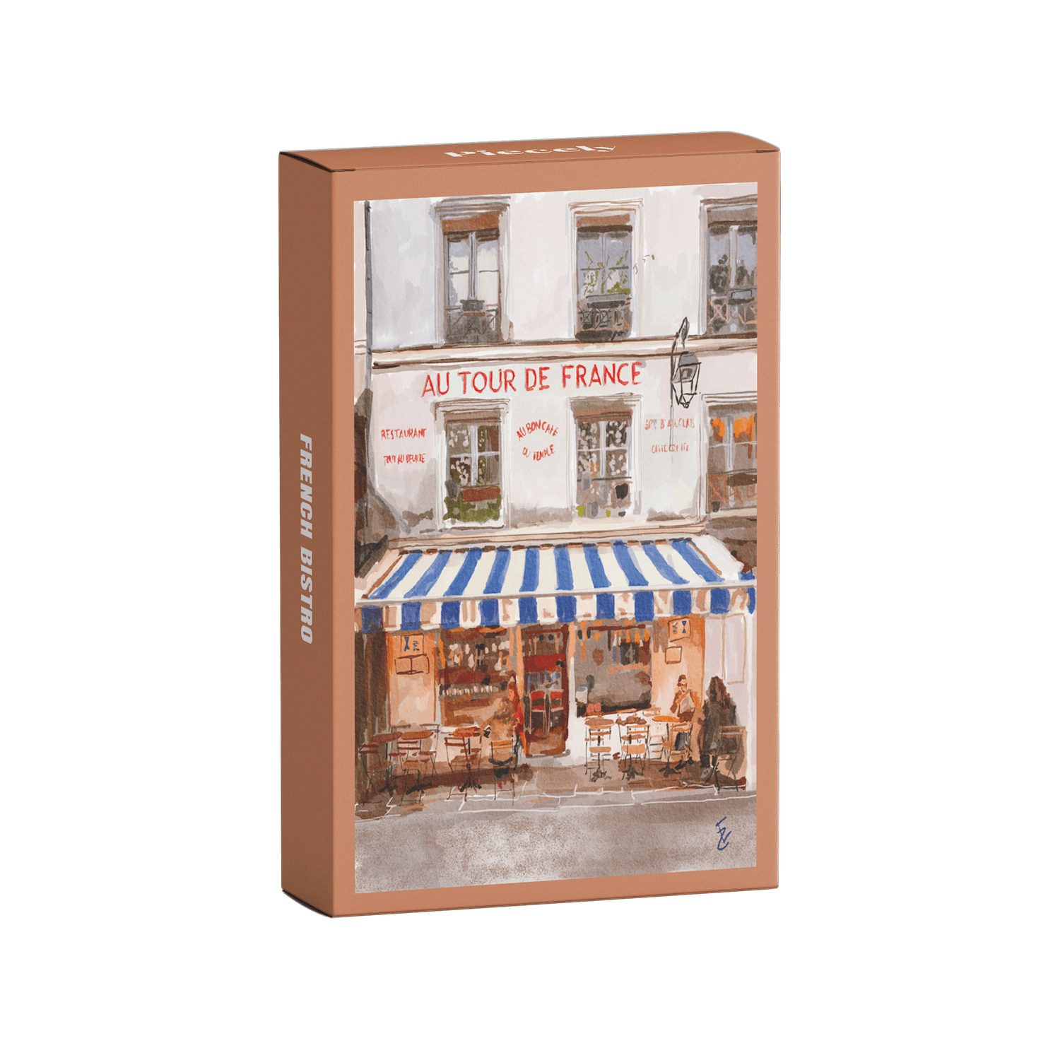 Piecely Puzzles Puzzle French Bistro