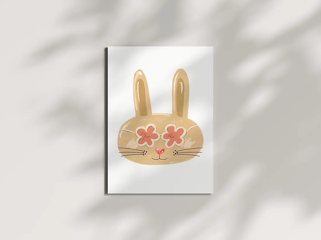 Carte postale Lapin