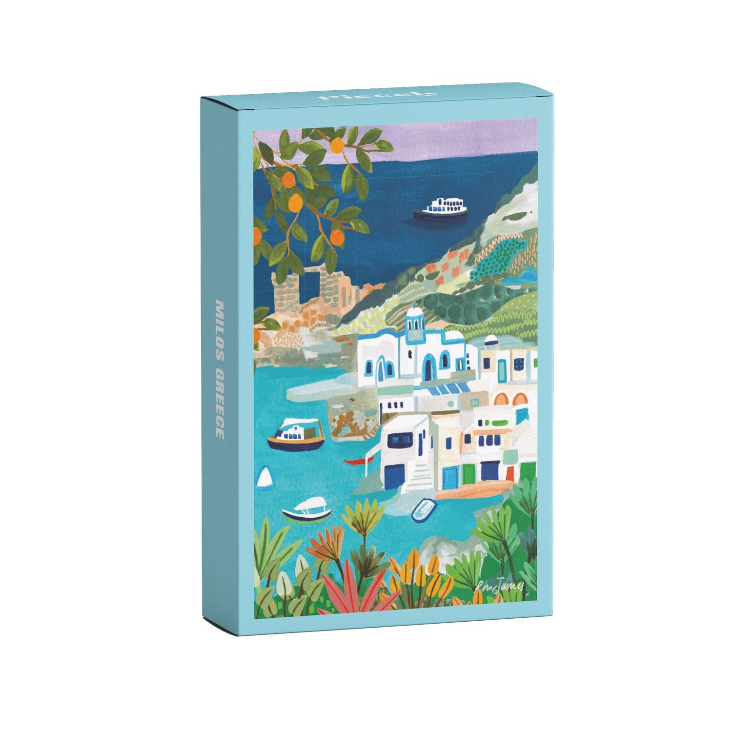 Piecely Puzzle Mini-Puzzle Milos Greece