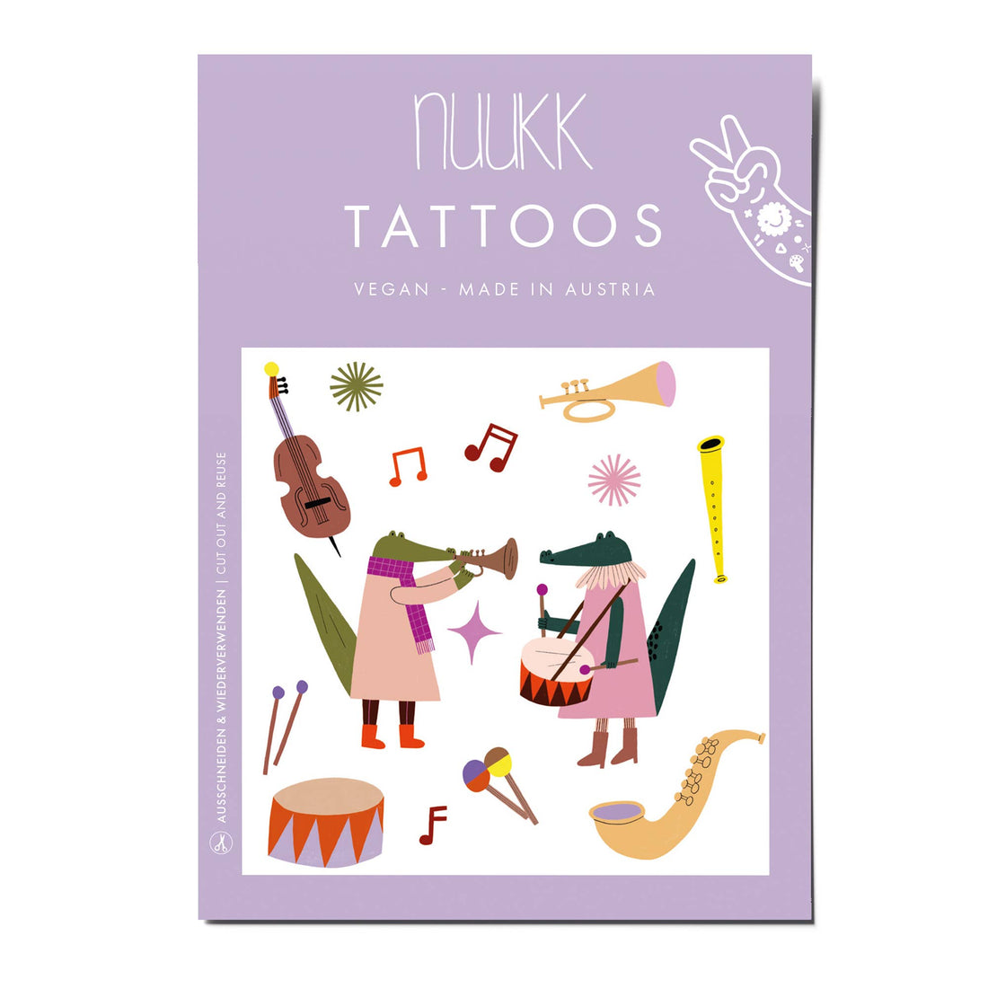 Nuukk Bio Tattoo Krokodil