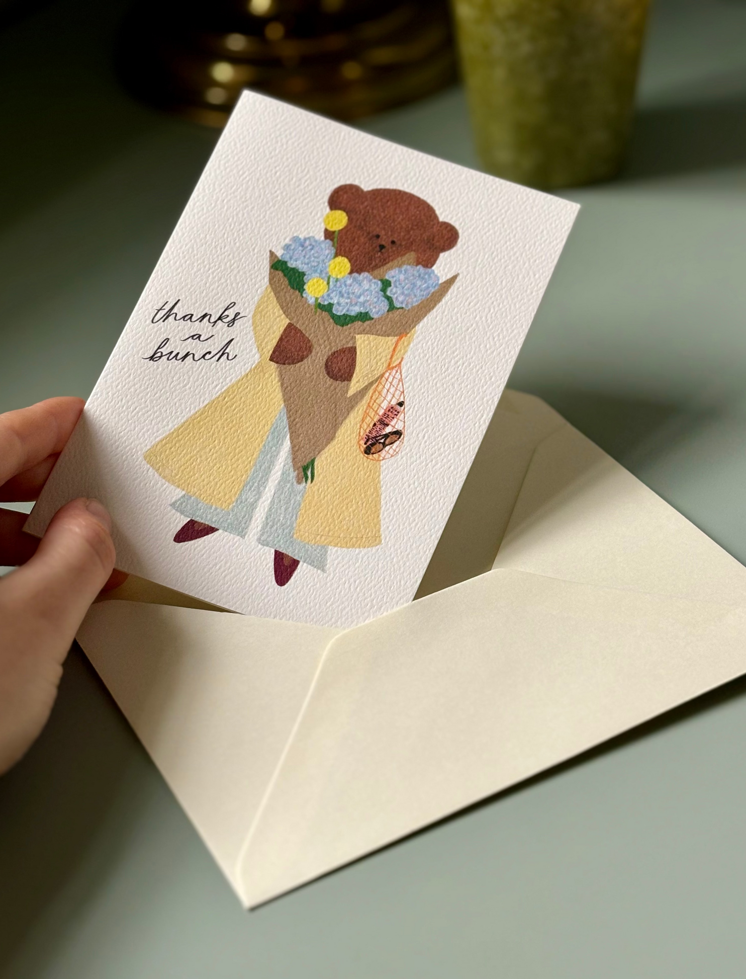 Karte Thanks a bunch