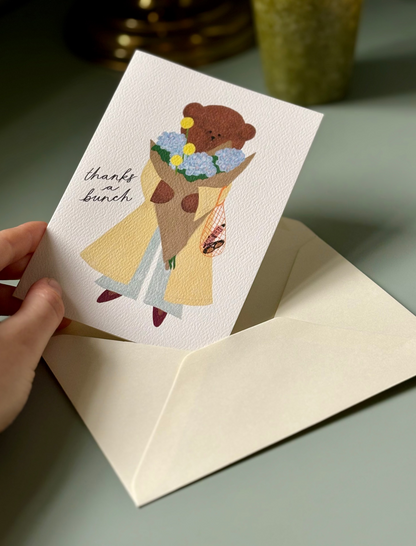 Karte Thanks a bunch