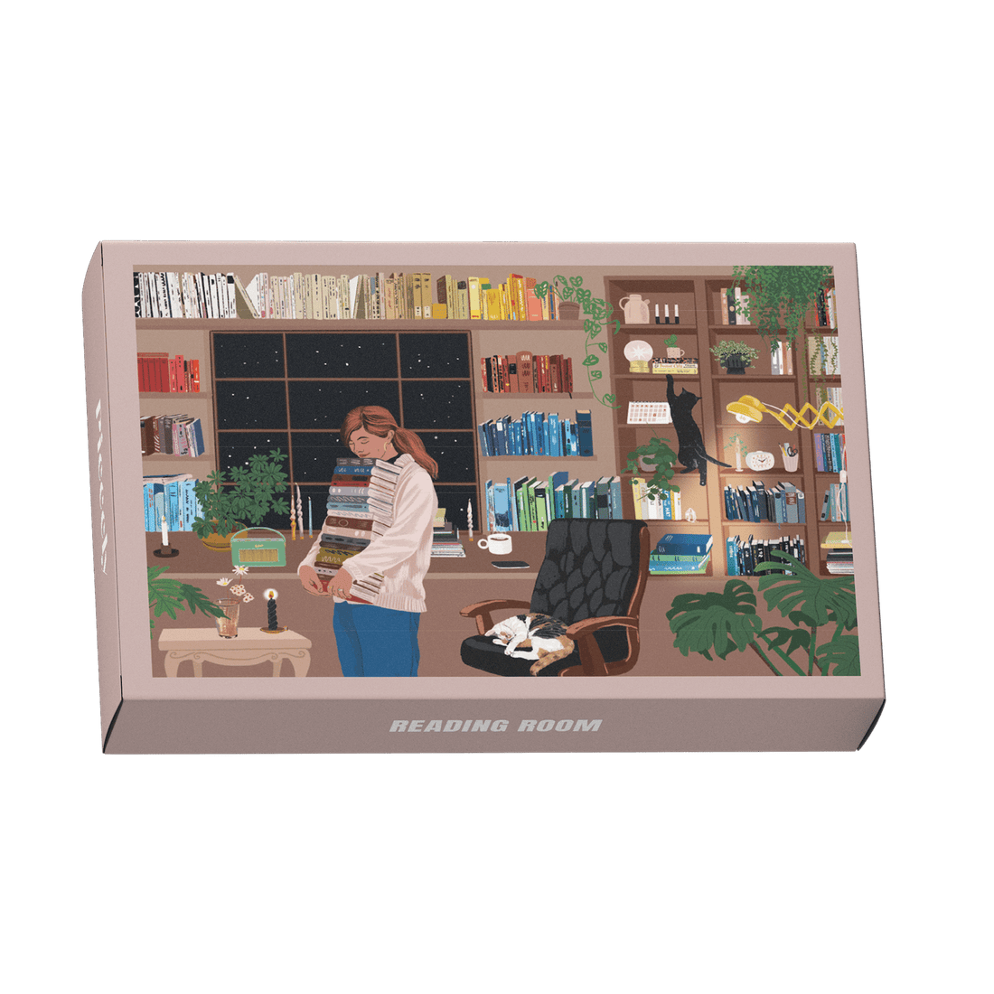 Piecely Puzzles Mini Puzzle Reading Room