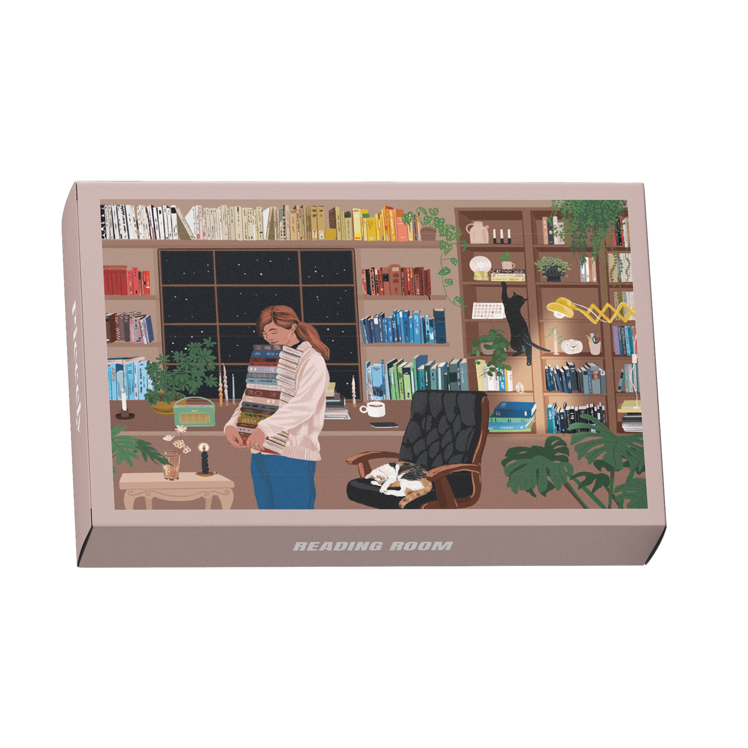 Piecely Puzzles Mini Puzzle Reading Room