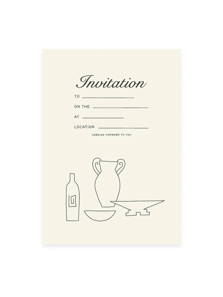 Invitation carte postale 