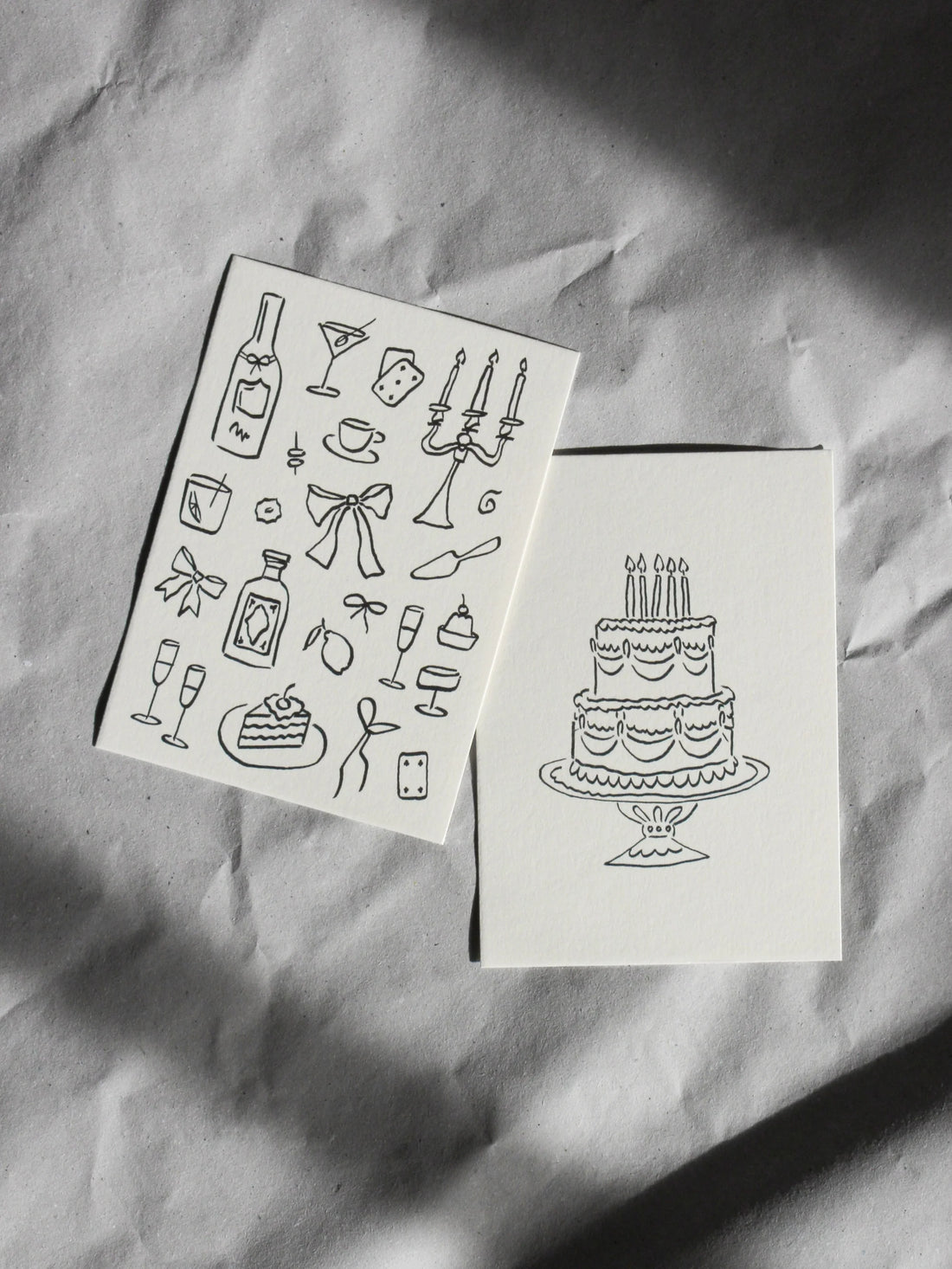 Postkarte Torte