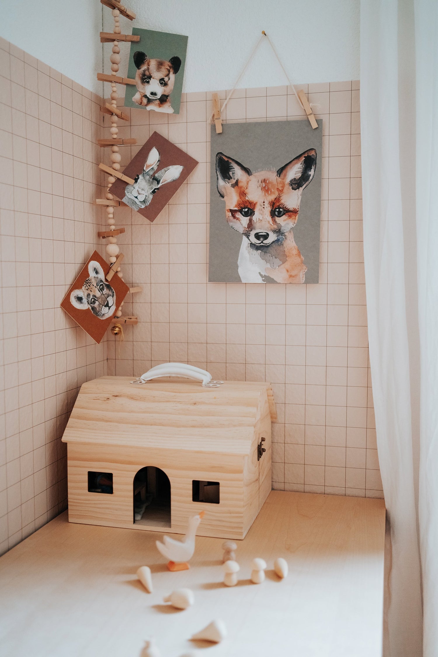 Postkarte Bär