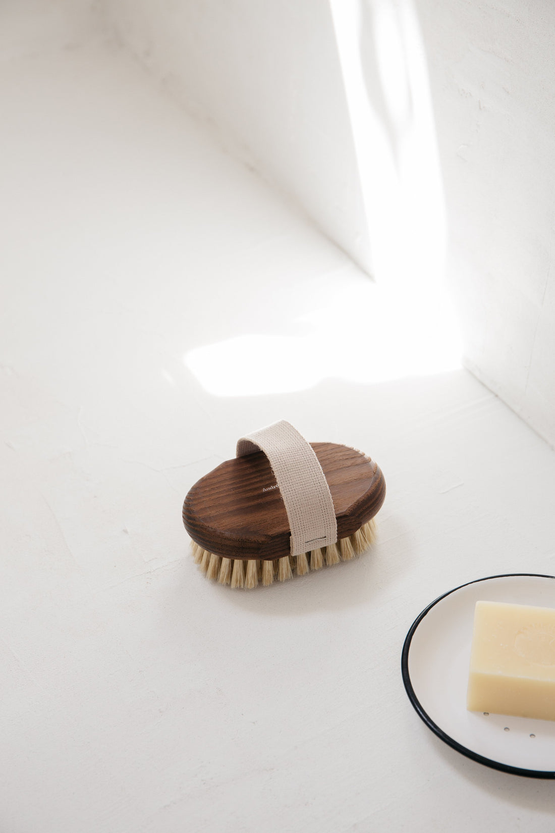 Ash wood massage brush