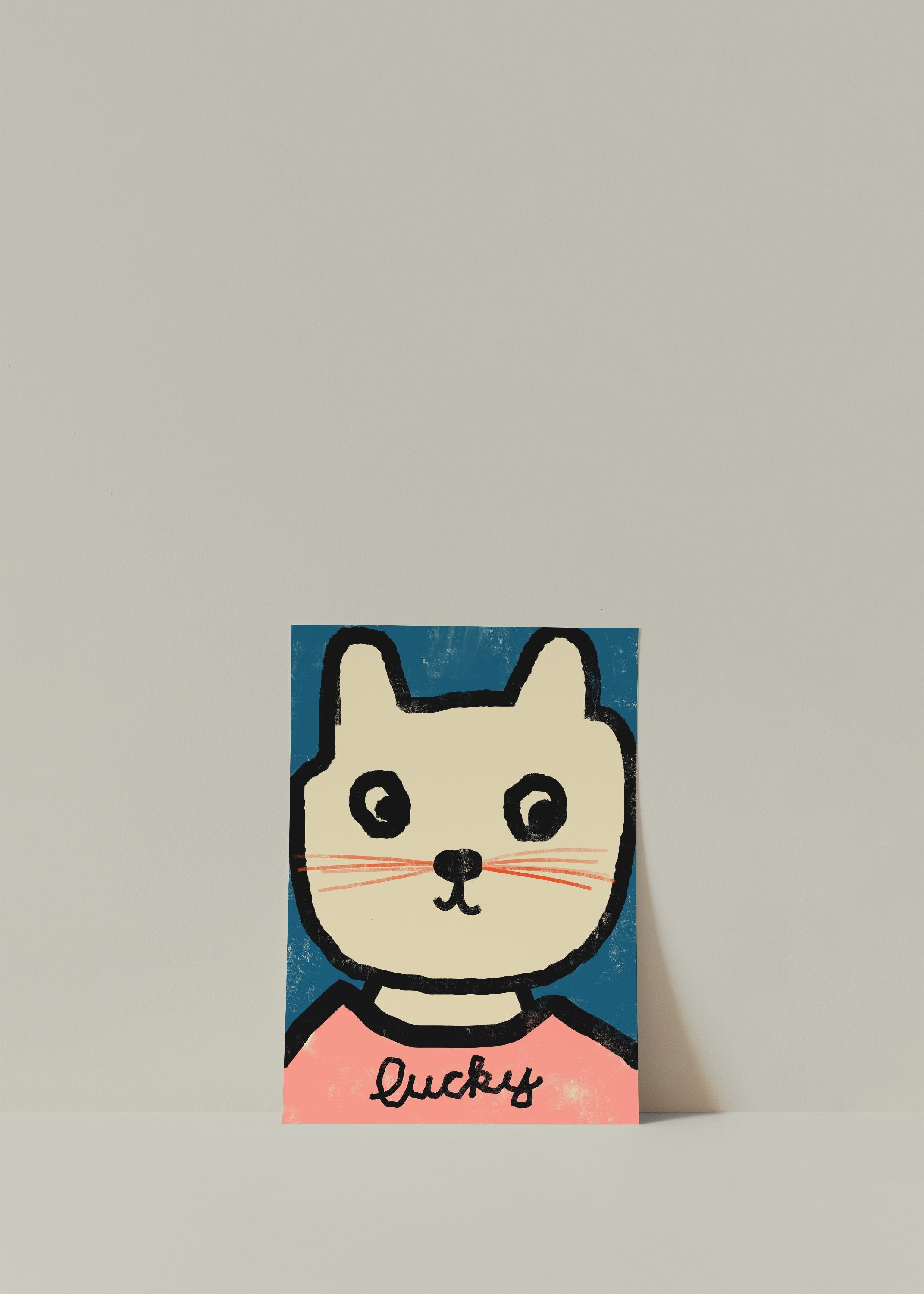 Postcard Lucky