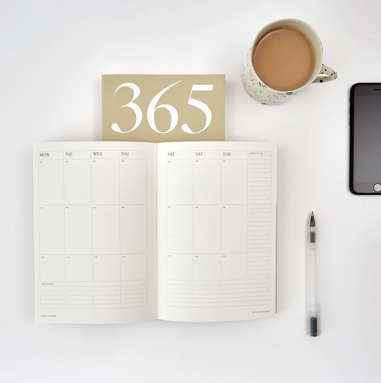 undated year planner