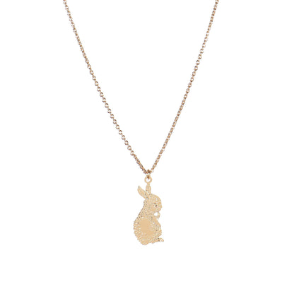 bunny necklace