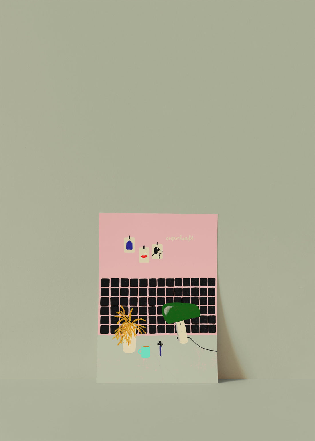 Postcard Superpower in the kitchen