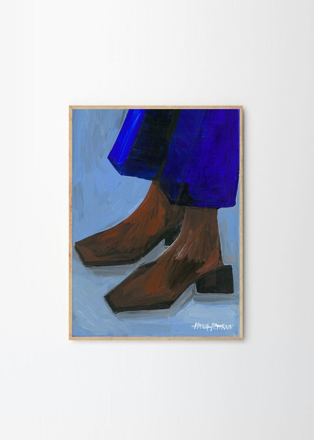 Poster Hanna Peterson - Boots and Blues