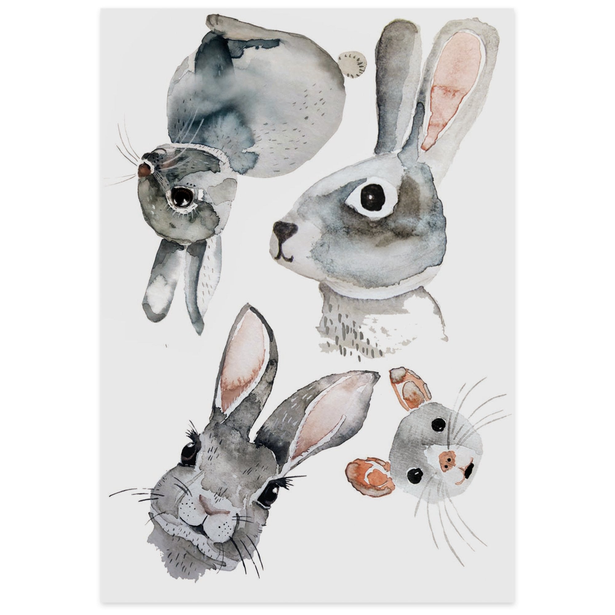 Iron-on patches bunny