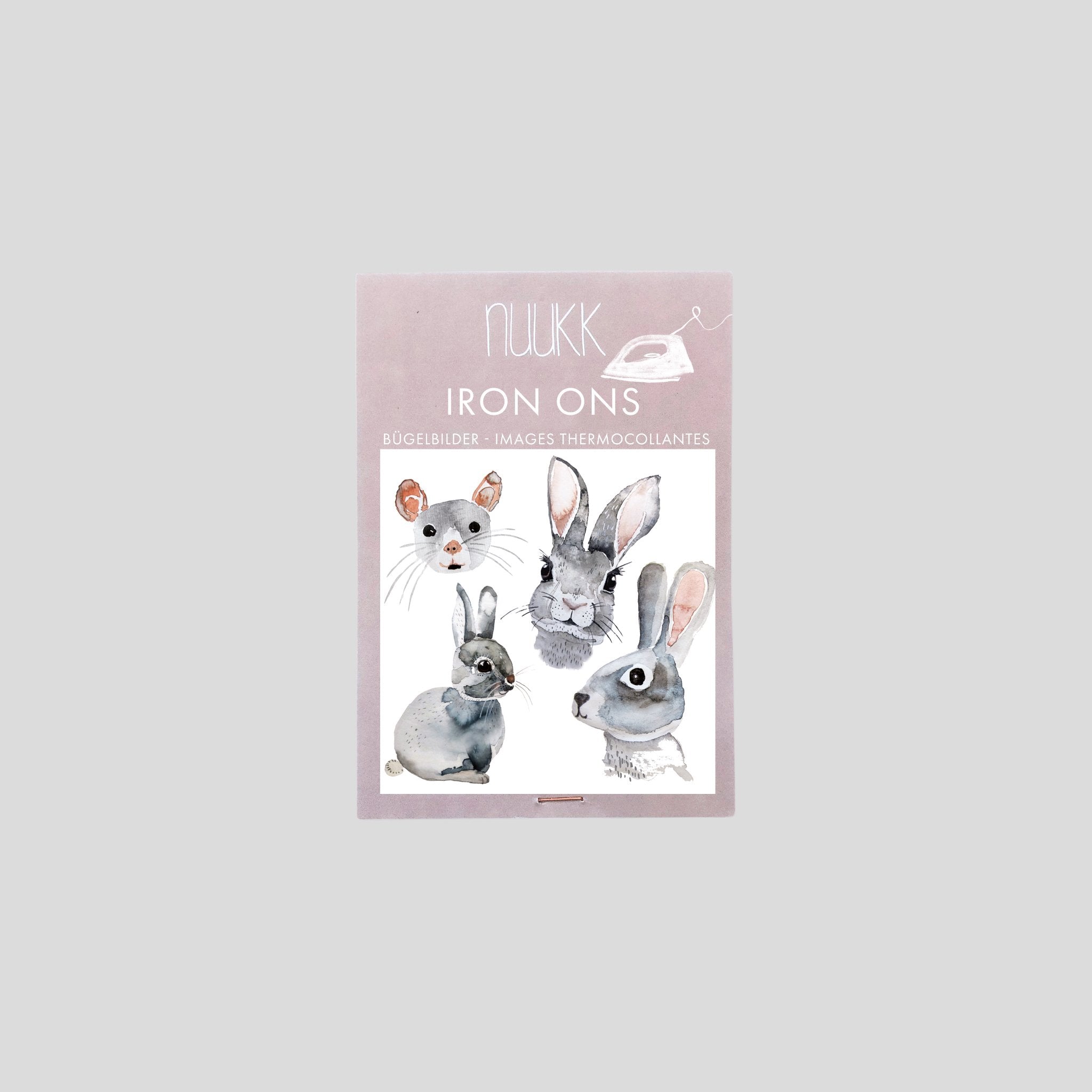Iron-on patches bunny
