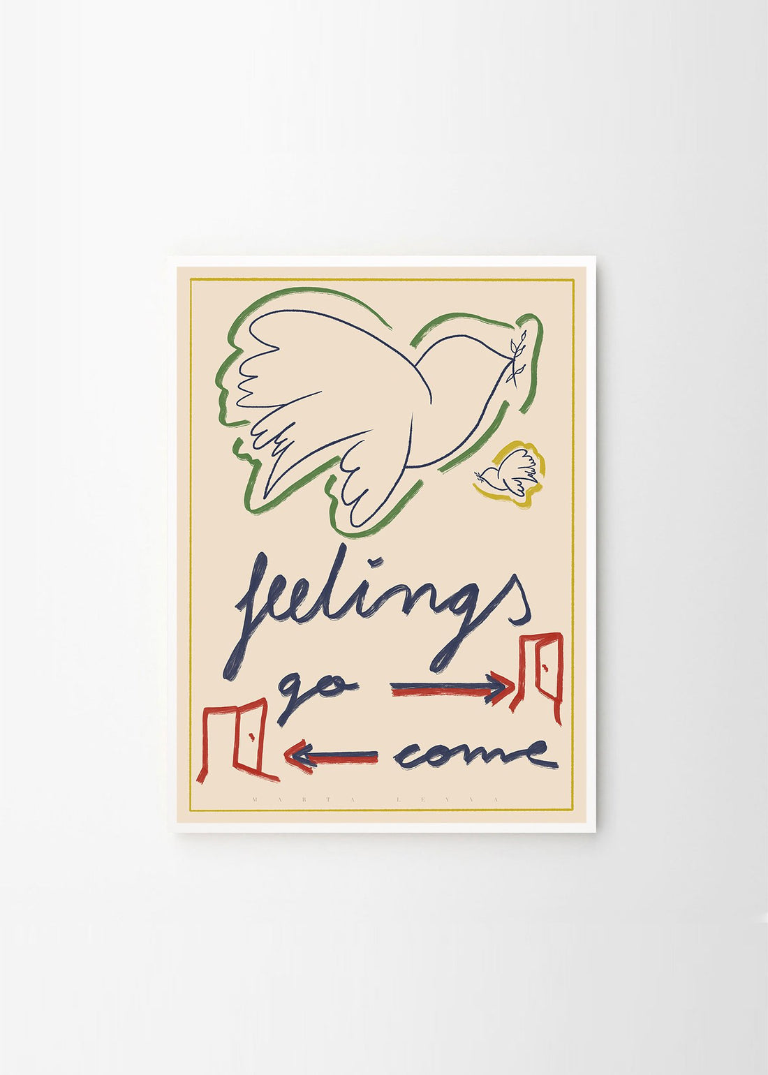 Poster Marta Leyva - Feelings
