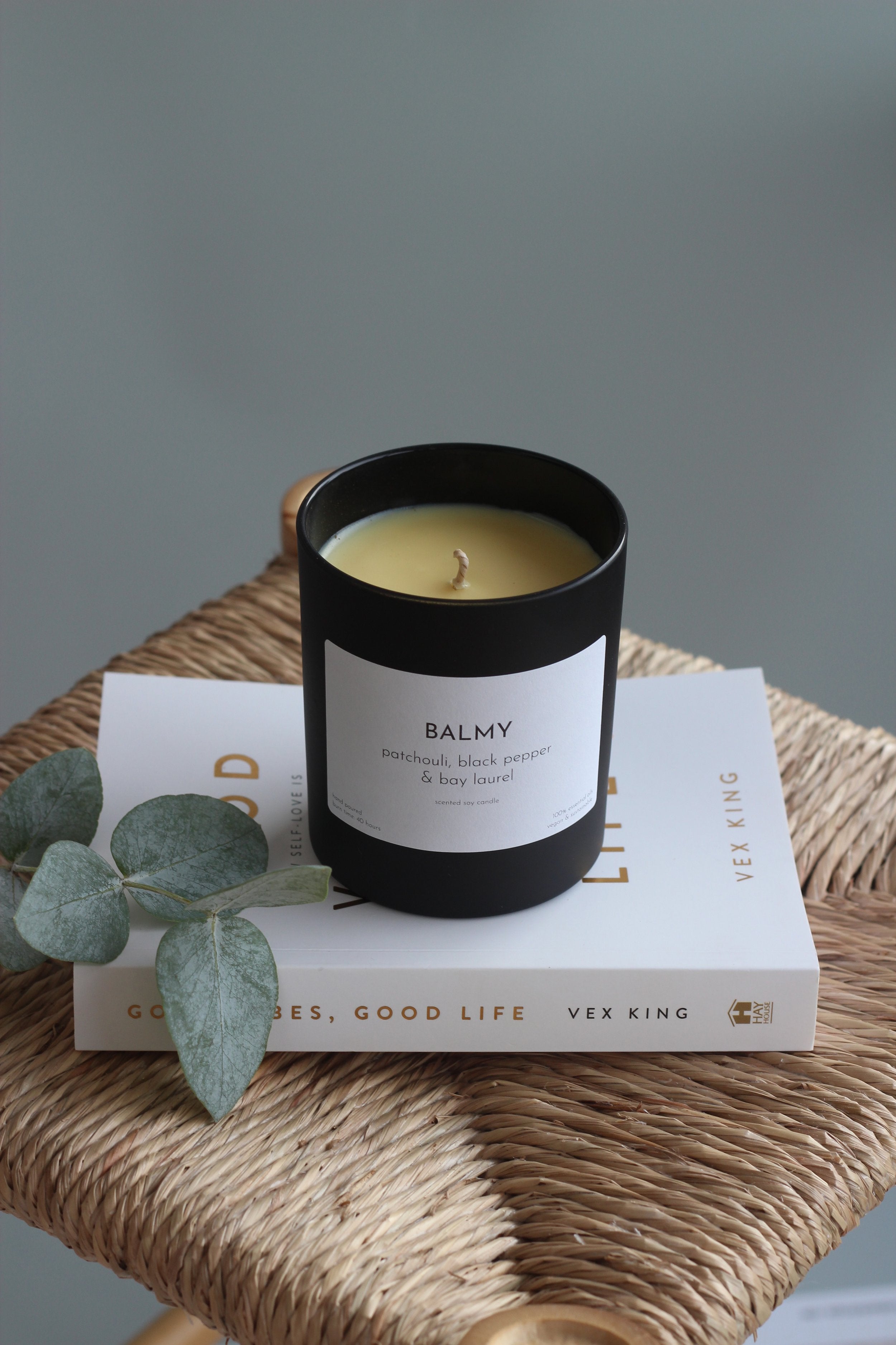 Duftkerze - Patchouli, Black Pepper &amp; Bay Laurel