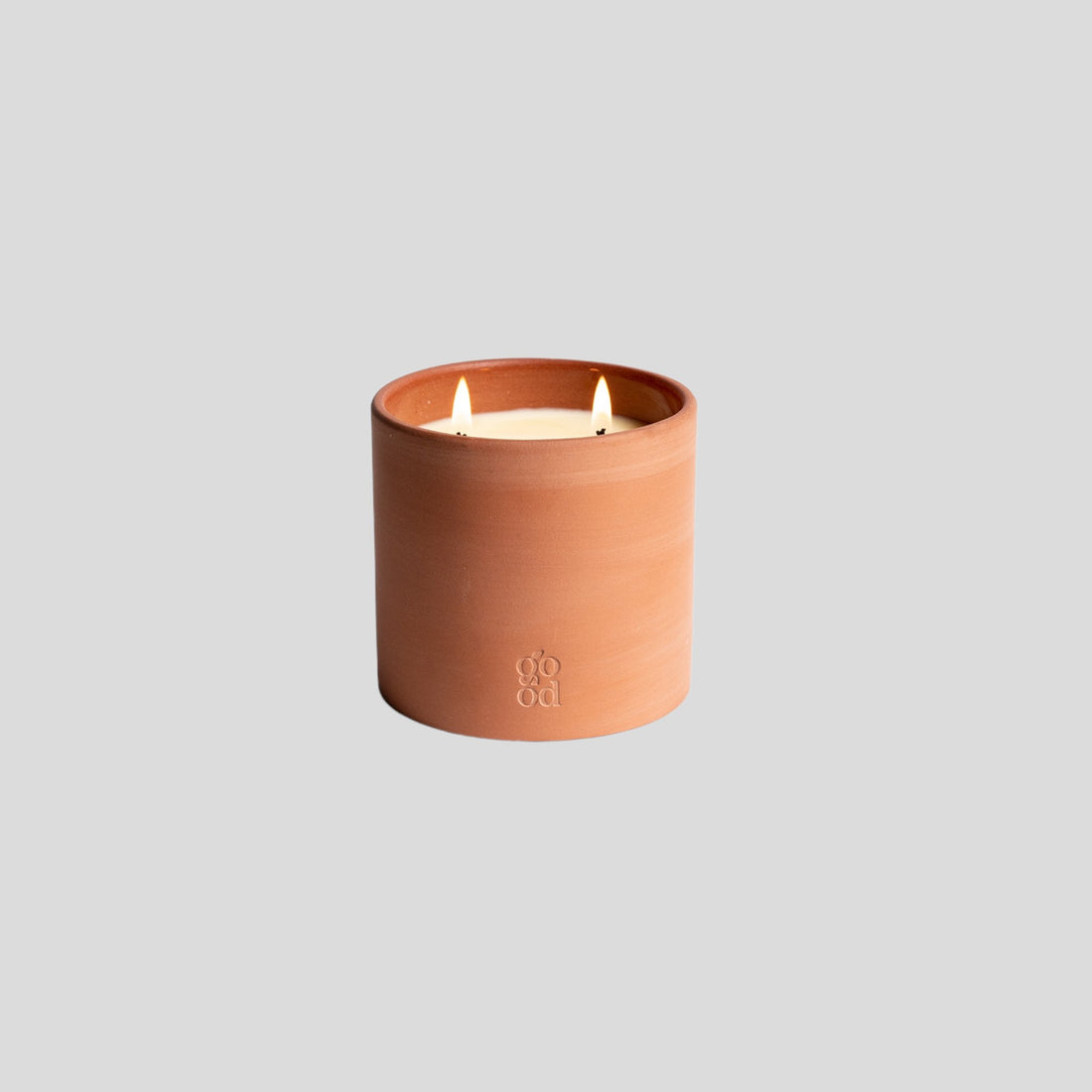 Terracotta scented candle