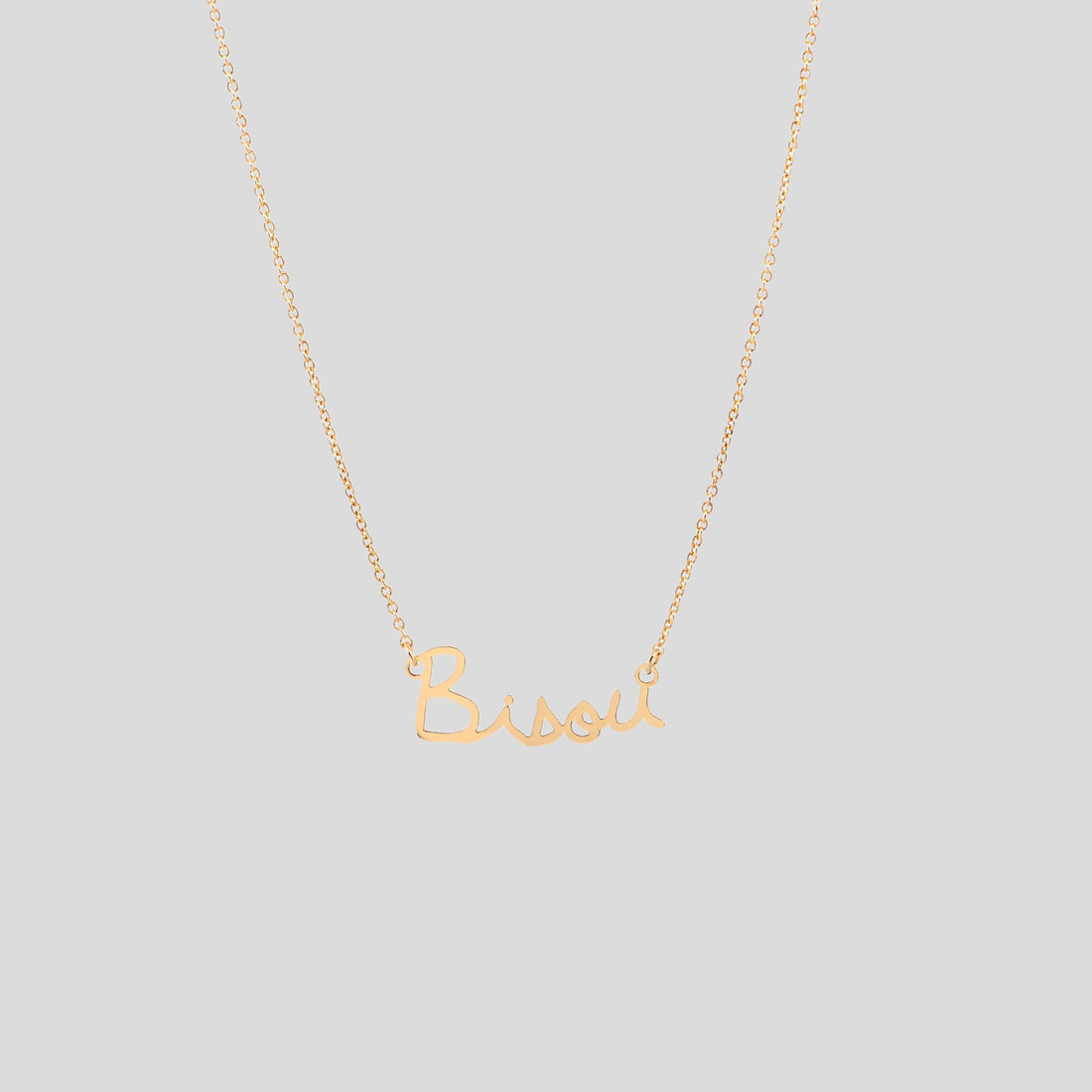 bisou necklace
