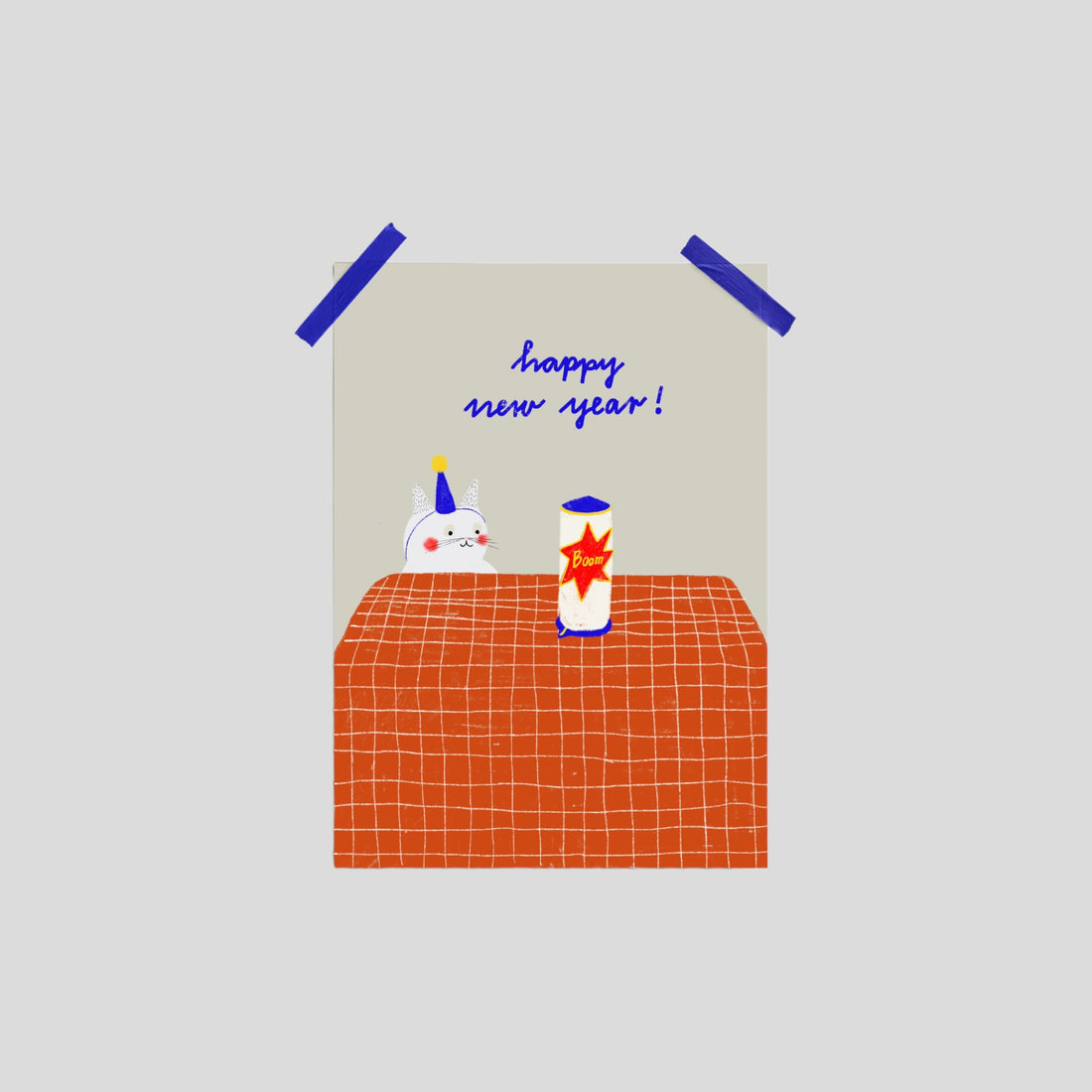 Postcard happy new year